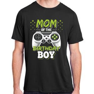 Mom Of The Birthday Boy Matching Video Gamer Birthday Party Adult ChromaSoft Performance T-Shirt