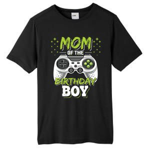 Mom Of The Birthday Boy Matching Video Gamer Birthday Party Tall Fusion ChromaSoft Performance T-Shirt