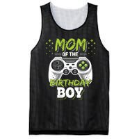 Mom Of The Birthday Boy Matching Video Gamer Birthday Party Mesh Reversible Basketball Jersey Tank