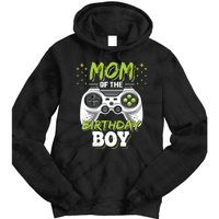 Mom Of The Birthday Boy Matching Video Gamer Birthday Party Tie Dye Hoodie