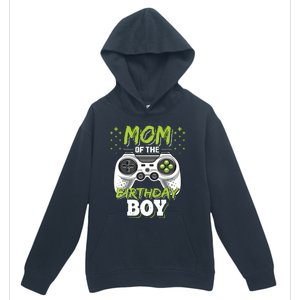 Mom Of The Birthday Boy Matching Video Gamer Birthday Party Urban Pullover Hoodie