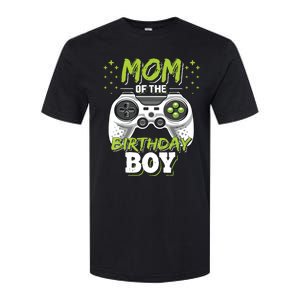 Mom Of The Birthday Boy Matching Video Gamer Birthday Party Softstyle CVC T-Shirt