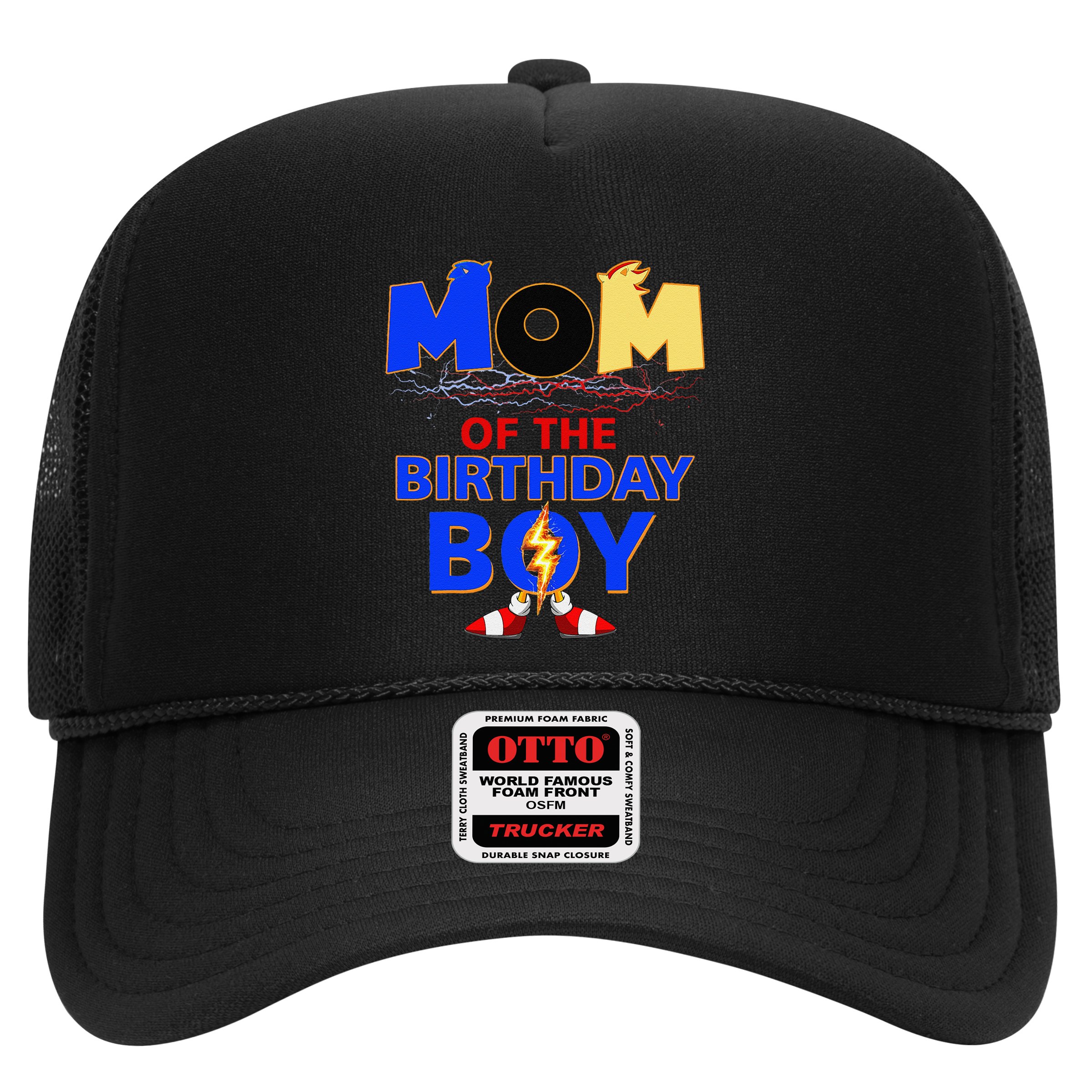 Mom Of The Birthday Boy Hedgehog Family Party Decorations Hat