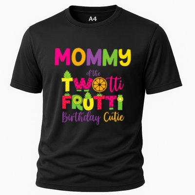 Mommy Of the Twotti Frutti Mom Birthday Party Performance Shirt