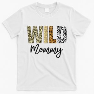 Mommy of The Wild One Zoo Birthday Safari Jungle Animal T-Shirt