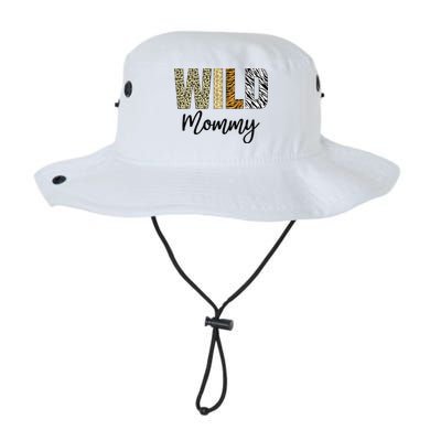 Mommy of The Wild One Zoo Birthday Safari Jungle Animal Bucket Hat