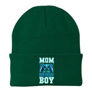 Mom of the Birthday Matching Video Gamer Birthday Party Knit Cap Winter Beanie