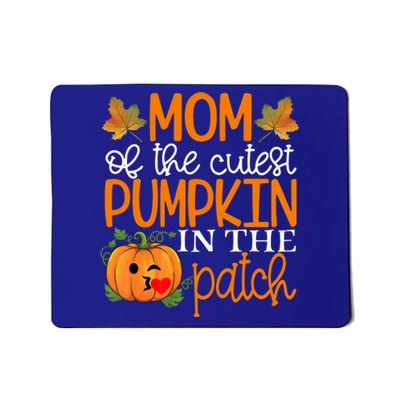 Mom Of The Cutest Pumpkin In The Patch Gift Halloween Gift Mousepad