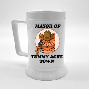 Mayor Of Tummy Ache Town Beer Stein