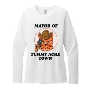 Mayor Of Tummy Ache Town Womens CVC Long Sleeve Shirt