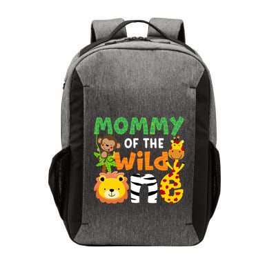 Mommy Of The Wild One Zoo Theme Bday Safari Jungle Animals Vector Backpack