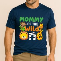 Mommy Of The Wild One Zoo Theme Bday Safari Jungle Animals Cooling Performance Crew T-Shirt