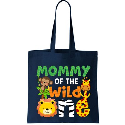 Mommy Of The Wild One Zoo Theme Bday Safari Jungle Animals Bag