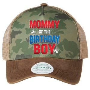 Mommy Of The Birthday Boy Costume Spider Web Birthday Party Legacy Tie Dye Trucker Hat