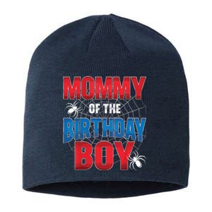 Mommy Of The Birthday Boy Costume Spider Web Birthday Party Sustainable Beanie