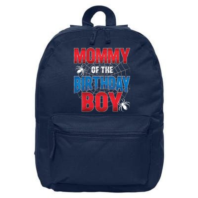 Mommy Of The Birthday Boy Costume Spider Web Birthday Party 16 in Basic Backpack