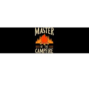 Master Of The Campfire Campsite Lover Camp Camping Camper Bumper Sticker