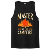 Master Of The Campfire Campsite Lover Camp Camping Camper PosiCharge Competitor Tank