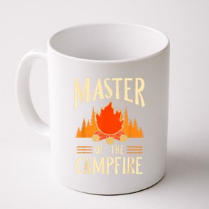 Master Of The Campfire Campsite Lover Camp Camping Camper Coffee Mug