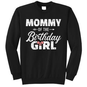 Mommy Of The Birthday Daughter Girl Matching Family Sweatshirt