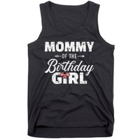 Mommy Of The Birthday Daughter Girl Matching Family Tank Top