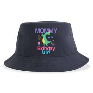 Mommy Of The Birthday Girl Dinosaur Theme Matching Family Sustainable Bucket Hat