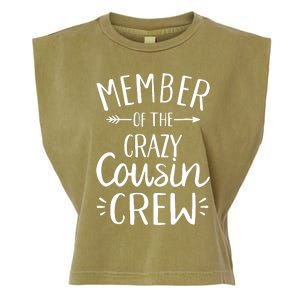 Member of the crazy cousin crew Garment-Dyed Women's Muscle Tee