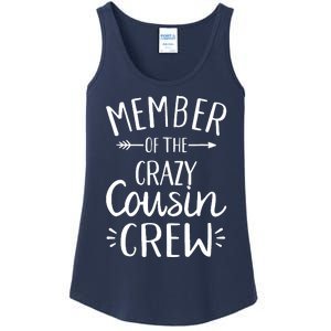 Member of the crazy cousin crew Ladies Essential Tank