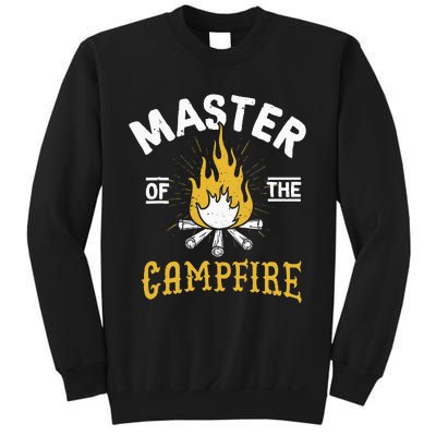 Master Of The Campfire Camping & Outdoors Gift Sweatshirt