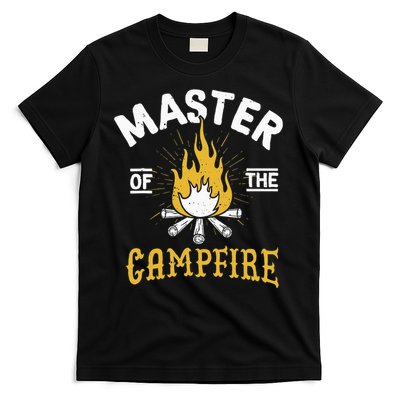 Master Of The Campfire Camping & Outdoors Gift T-Shirt