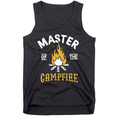 Master Of The Campfire Camping & Outdoors Gift Tank Top