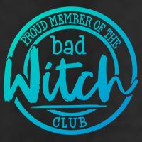 Member Of The Bad Witch Club Cool Gift 7 Panel Mesh Trucker Snapback Hat