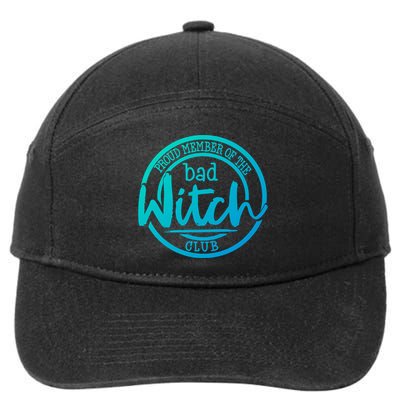 Member Of The Bad Witch Club Cool Gift 7-Panel Snapback Hat