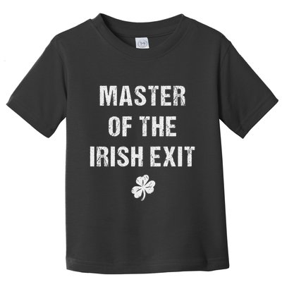 Master Of The Irish Exit Toddler T-Shirt