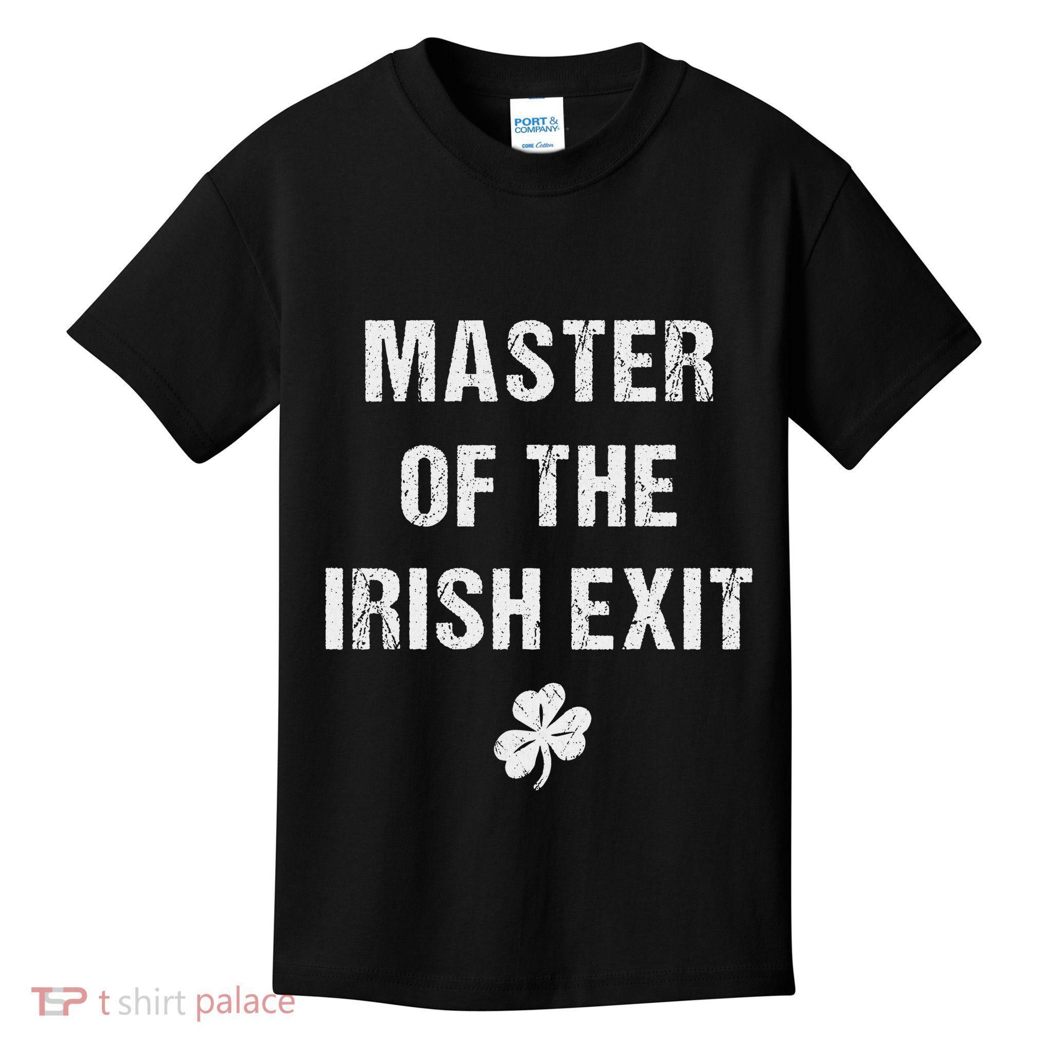 Master Of The Irish Exit Kids T-Shirt