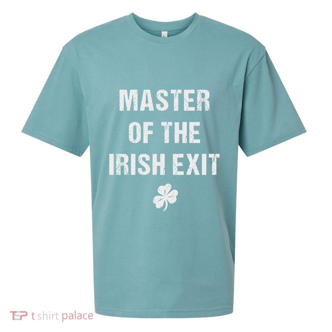 Master Of The Irish Exit Sueded Cloud Jersey T-Shirt