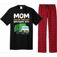 Mom Of The Birthday Boy Garbage Truck Birthday Party Pajama Set