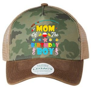 Mom Of The Birthday Boy O Fish Ally One Birthday Outfit Legacy Tie Dye Trucker Hat