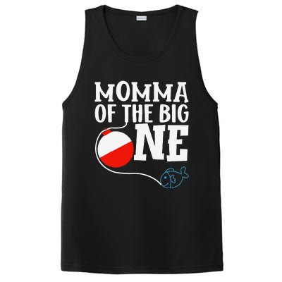 Momma Of The Big One Fishing Boy First Birthday Ofishally PosiCharge Competitor Tank