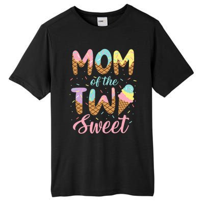 Mom Of The Two Sweet Birthday Girl Ice Cream Lovers 2nd Tall Fusion ChromaSoft Performance T-Shirt