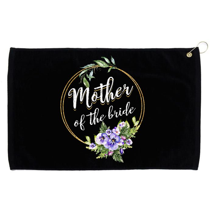 Mother Of The Bride Wedding Bridal Shower Mom Matching Grommeted Golf Towel