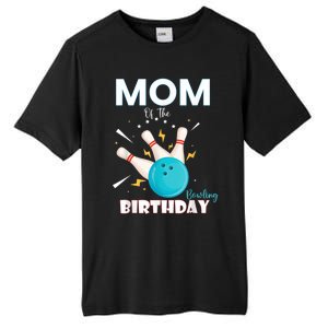 Mom Of The Birthday Bowler, Bowling Party Family Tall Fusion ChromaSoft Performance T-Shirt