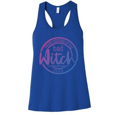 Member Of The Bad Witch Club Cool Gift Women's Racerback Tank