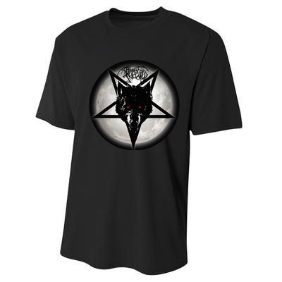 Mark Of The Werewolf Design Performance Sprint T-Shirt