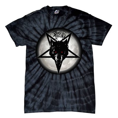 Mark Of The Werewolf Design Tie-Dye T-Shirt