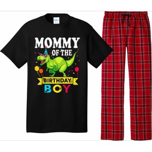 Mommy Of The Birthday Boy TRex RAWR Dinosaur Birthday Boy Pajama Set