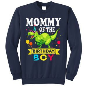 Mommy Of The Birthday Boy TRex RAWR Dinosaur Birthday Boy Sweatshirt