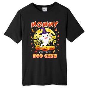 Mommy Of The Boo Crew Halloween Cute Ghost Pumpkin Scary Tall Fusion ChromaSoft Performance T-Shirt