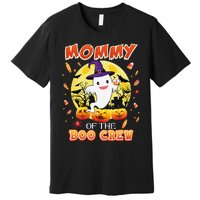 Mommy Of The Boo Crew Halloween Cute Ghost Pumpkin Scary Premium T-Shirt