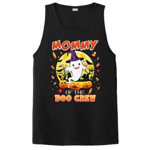 Mommy Of The Boo Crew Halloween Cute Ghost Pumpkin Scary PosiCharge Competitor Tank